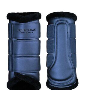 Equestrian Stockholm Brushing Boots Dark Venice Size Large